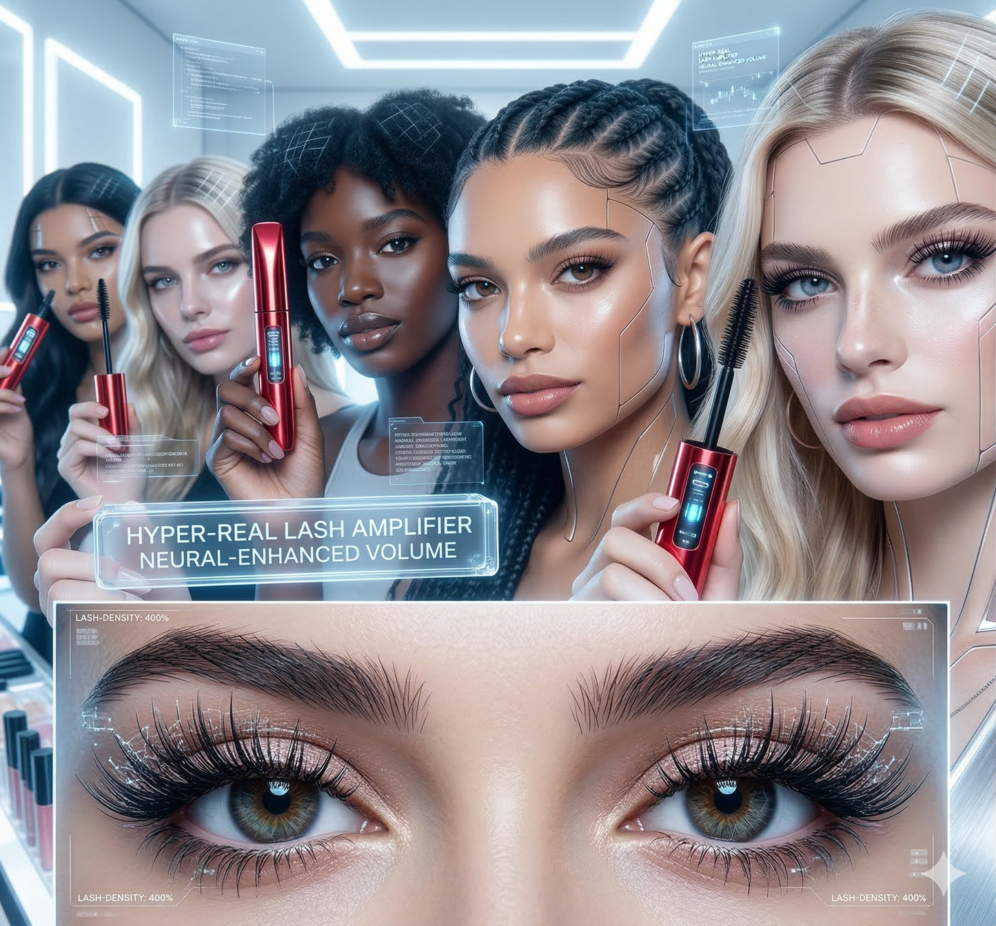 24H Smudge-Proof Lengthening Mascara | Sweatproof Volumizing Black Lash Extension for Daily & Party Wear | Best Y2K Beauty Gift