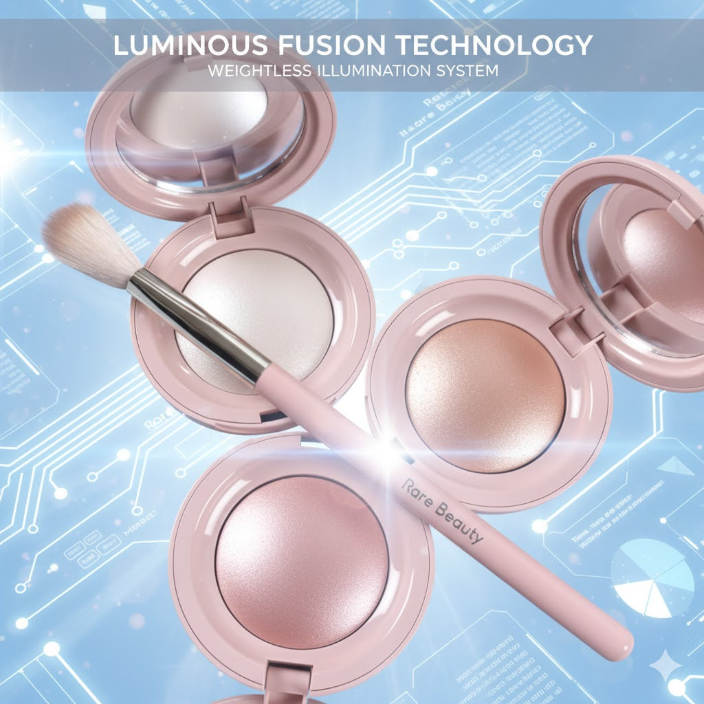 Silky Liquid Blush & Dewy Highlighter Set - Soft Pinch Cream Blush for Cheeks, Long-Lasting Liquid Luminizer for Natural Glow, Melting Texture Makeup