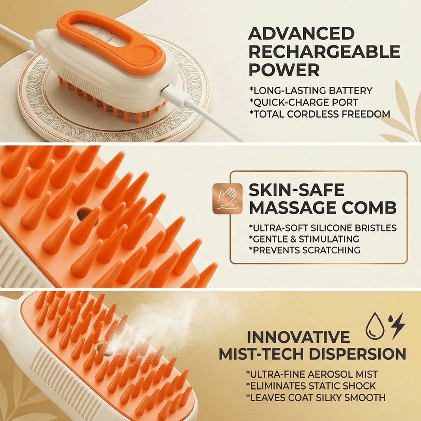 Stop Struggling with Bath Time! 🚿 Get the 2-in-1 Waterless Grooming Secret (49% OFF Ends Tonight!)
