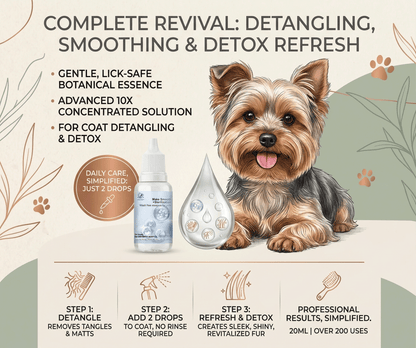 Stop Struggling with Bath Time! 🚿 Get the 2-in-1 Waterless Grooming Secret (49% OFF Ends Tonight!)