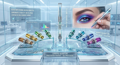 Duo-chrome Polarized Blue Eyeliner Gel - Iridescent Multi-dimensional Shimmer Eyeshadow Pen, Smudge-proof Chameleon Glitter Pigment for Bold Eye Looks